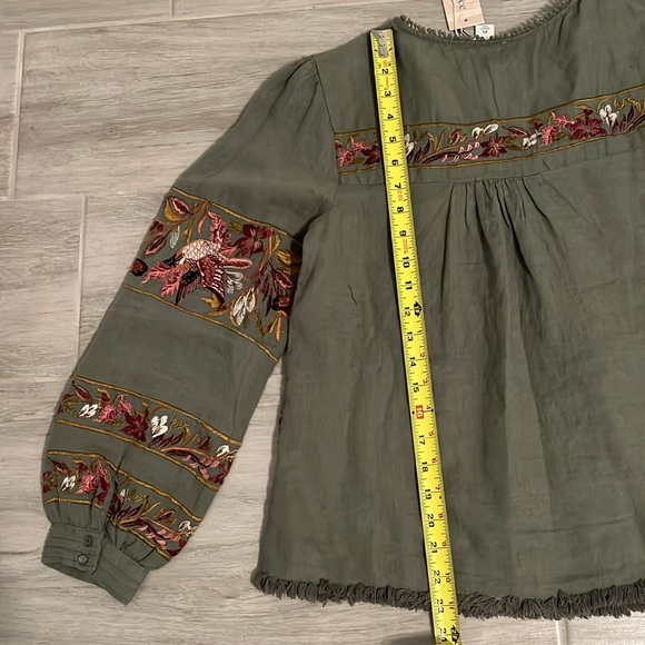 NWT SUNDANCE EMBROIDERED SHIRT - Picture 10 of 15